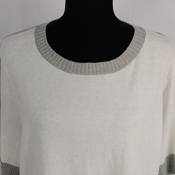 Summersalt The Colorblock Crew Short Sleeve Sweater - Picture 4 of 9